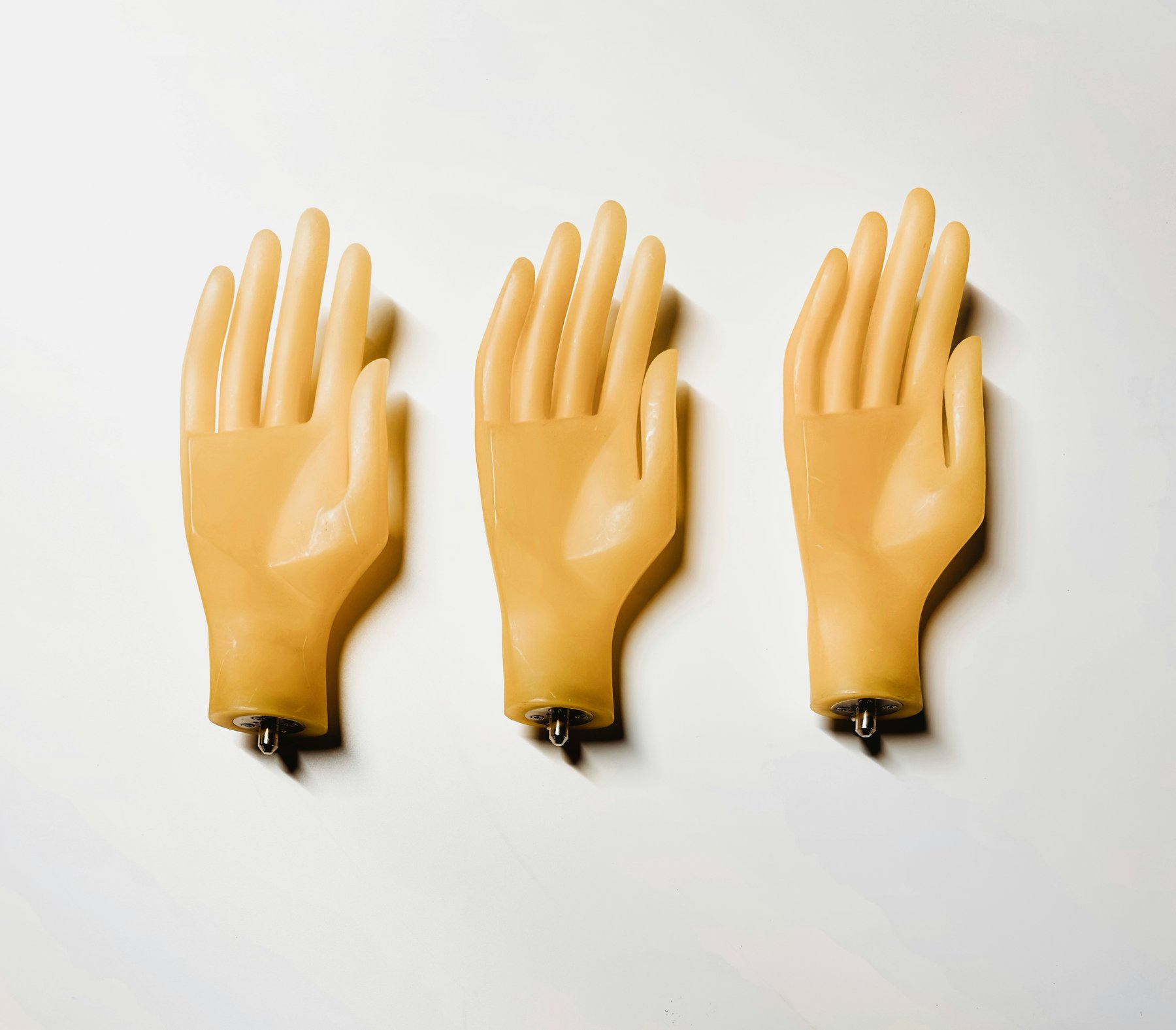 Hands reaching upward